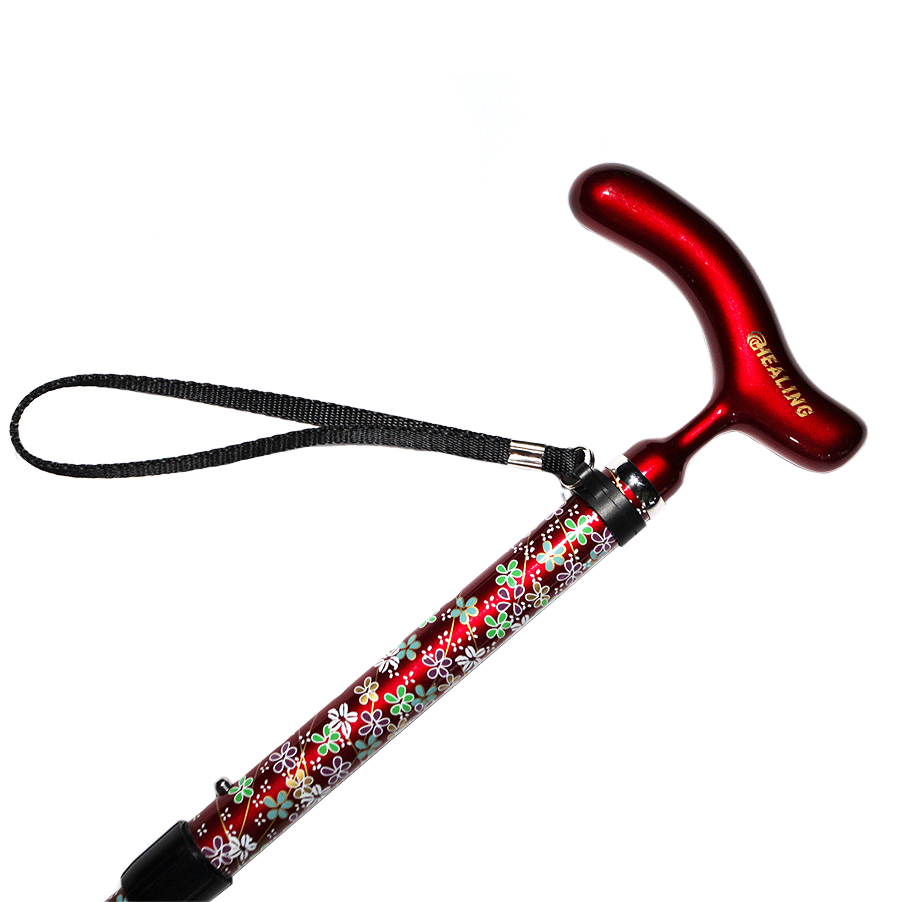 Folding Carbon Fiber Walking Cane - Adjustable and Ultralight