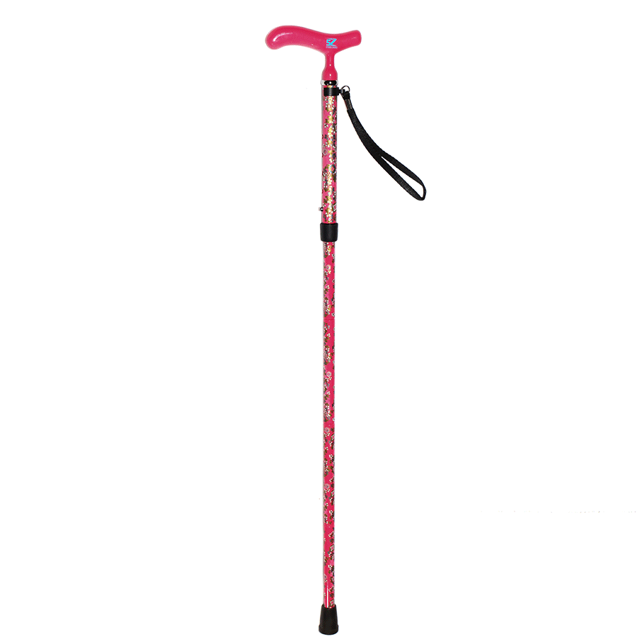 Folding Carbon Fiber Walking Cane - Adjustable and Ultralight