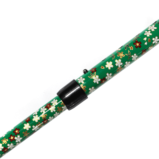 Faltbarer Gehstock aus Kohlefaser – verstellbar und ultraleicht