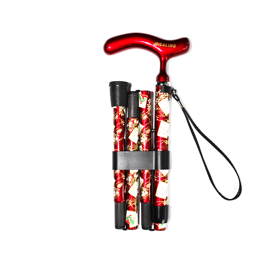 Folding Carbon Fiber Walking Cane - Adjustable and Ultralight