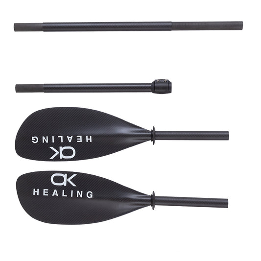 4-teiliges Kajakpaddel aus Carbon – verstellbar und abnehmbar