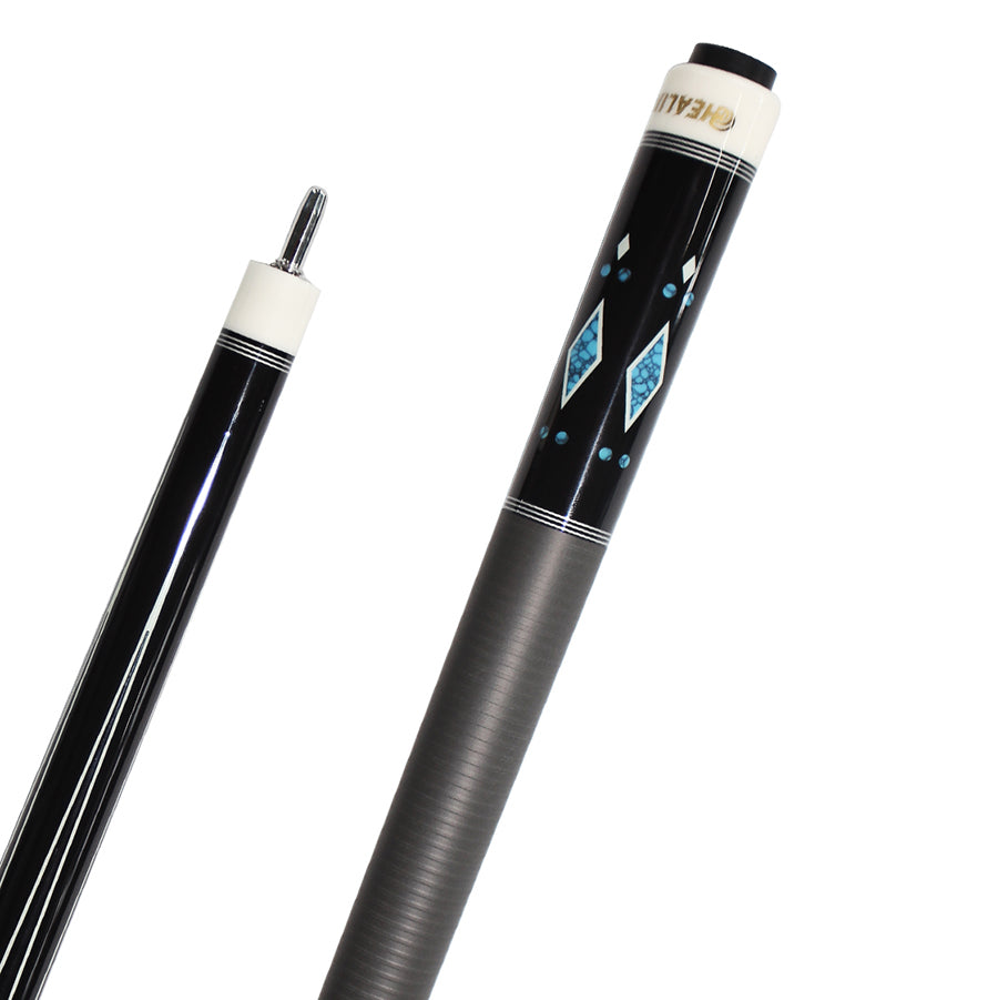 Break Cue with Carbon Shaft Wood Butt - 12.9mm Uniloc or Radial