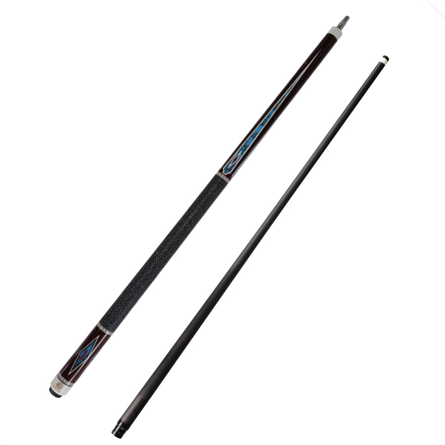 Carbon Fiber Hybrid Pool Cue Radial - 12.4mm LD Juma Ferrule