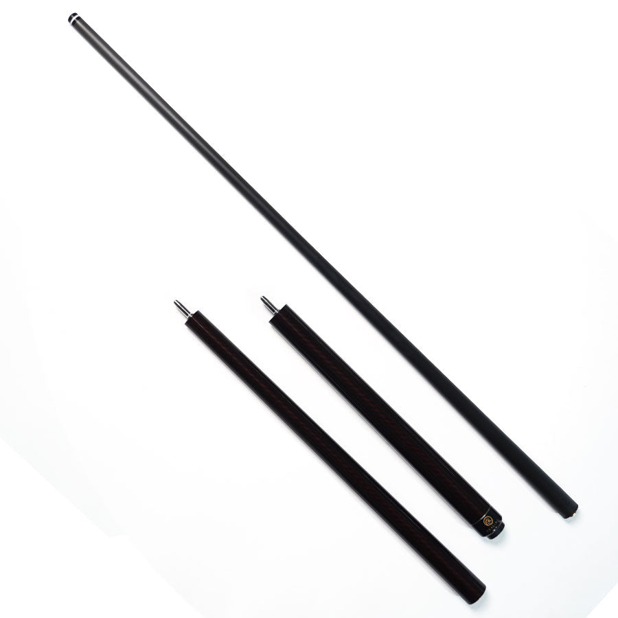 Carbon Fiber Break Jump Cue - 12.9mm Uniloc 3K Twill Surface