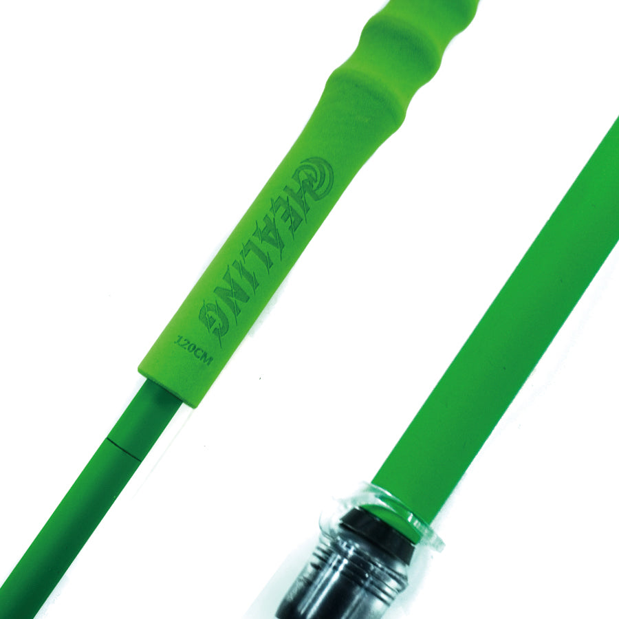 OKHEALING Carbon Fiber Trekking Pole - Folding Ultralight and Green Color
