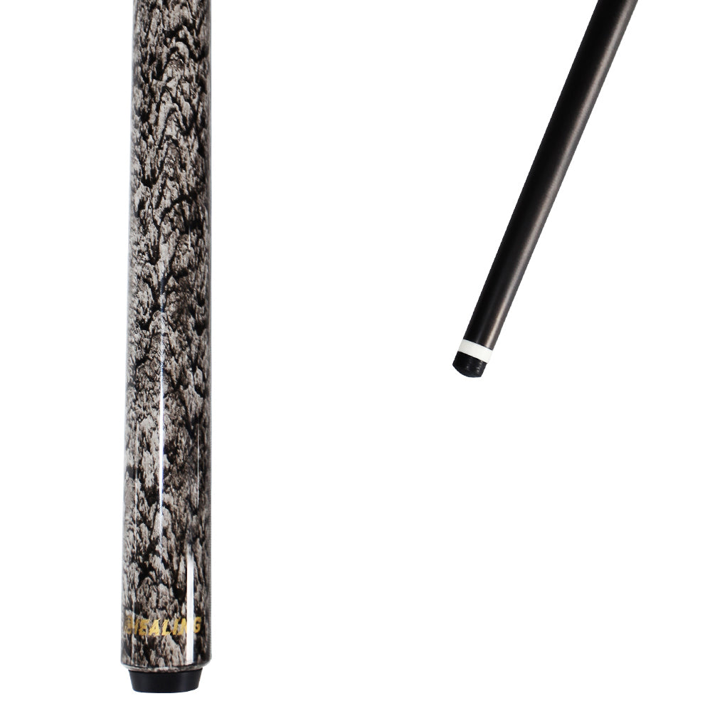 Carbon Fiber Carom Cue - 12mm Radial and Juma Ferrule