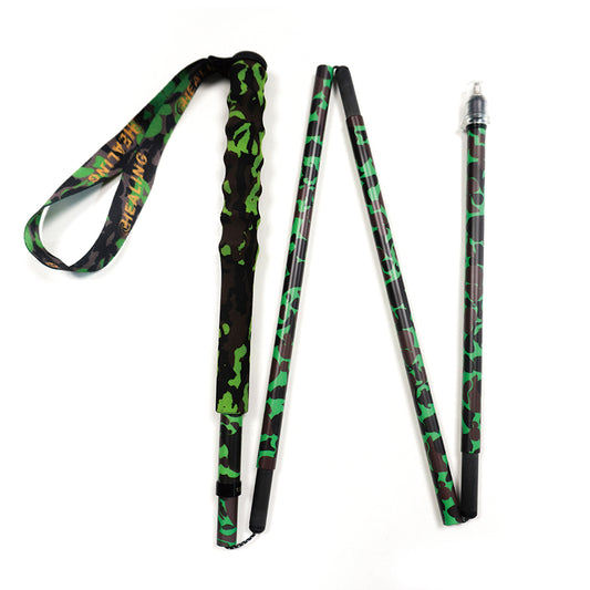 Carbon Fiber Trekking Poles - Folding Ultralight and Colorful