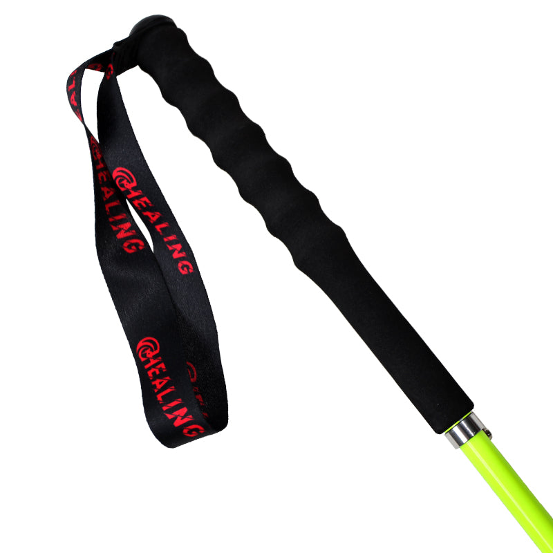 Carbon Fiber Trekking Poles - Folding Ultralight and Yellow Color