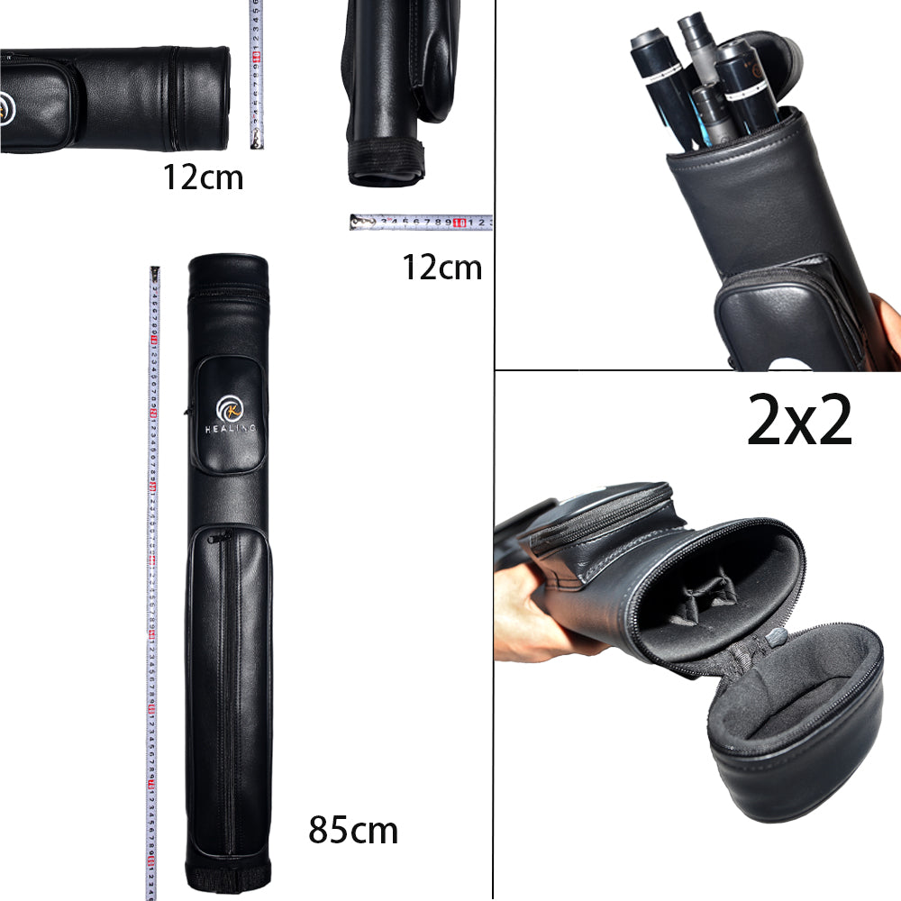 Pool Cue Case for 1/2 Billiard Cues