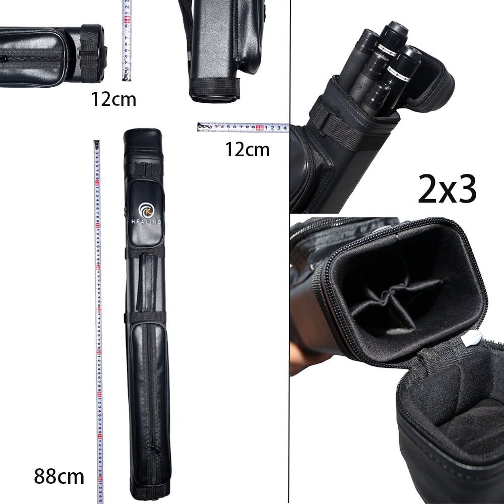 Pool Cue Case for 1/2 Billiard Cues