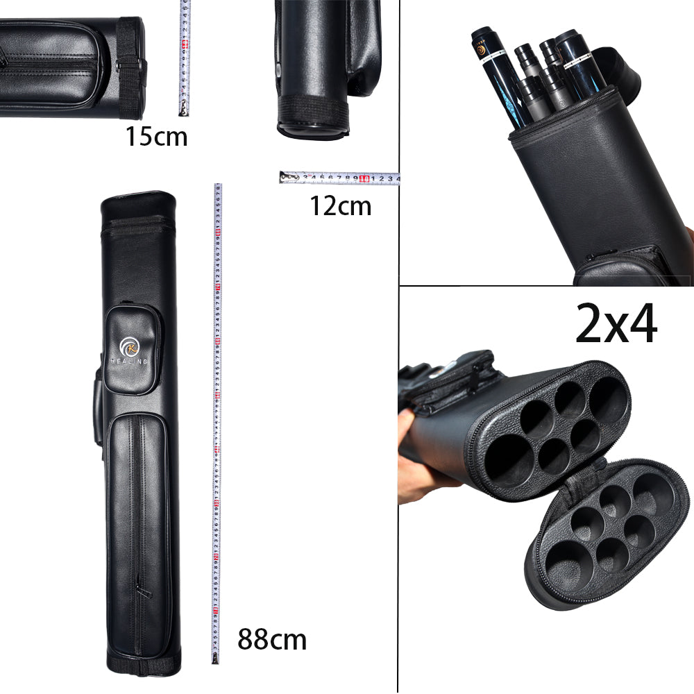 Pool Cue Case for 1/2 Billiard Cues