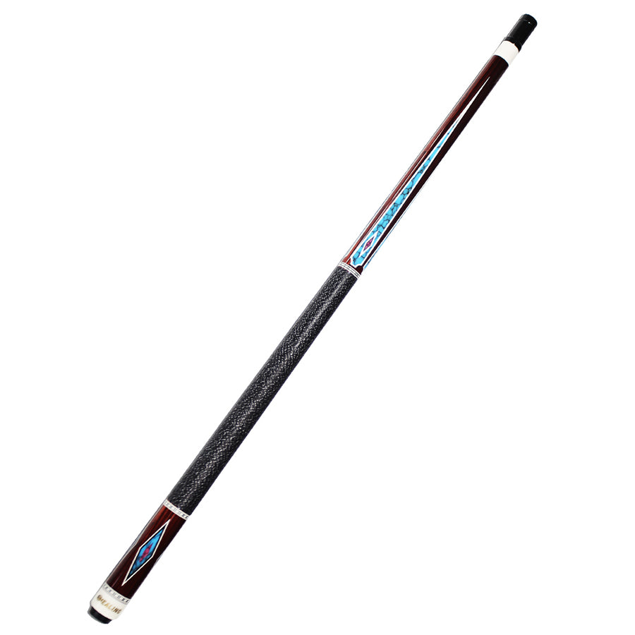 Pool Cue with Carbon Shaft Wood Butt - 12.4mm Radial