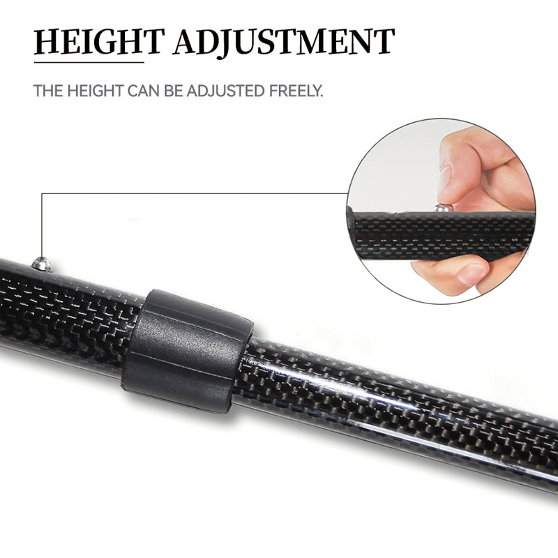 Adjustable Carbon Fiber Walking Cane - Ultralight