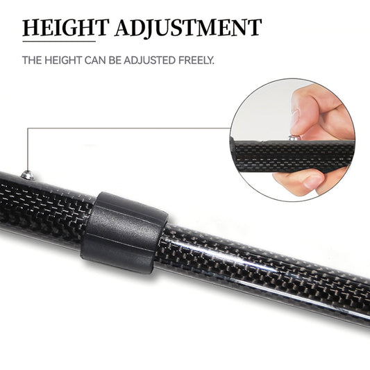 Adjustable Carbon Walking Quad Cane - Ultralight