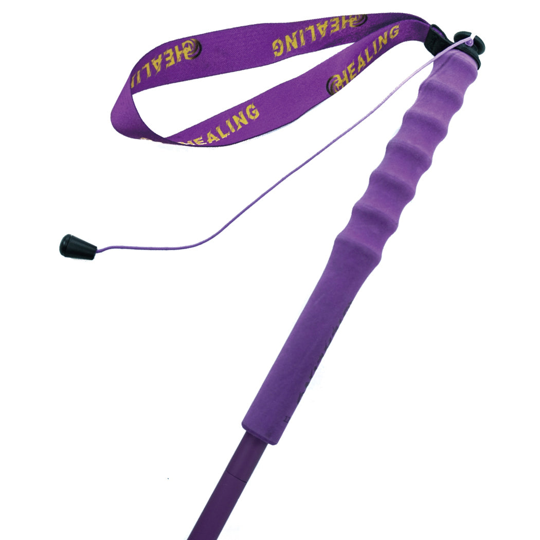 OKHEALING Carbon Fiber Trekking Pole - Folding Ultralight and Purple Color