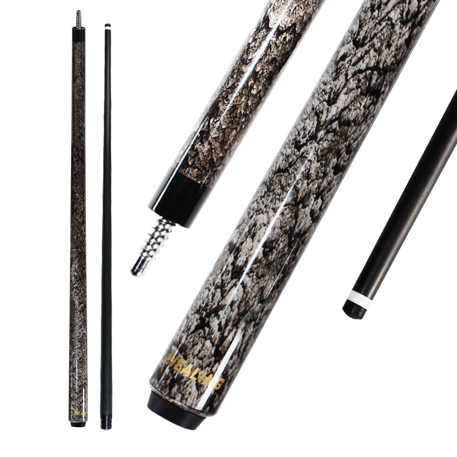 Carbon Fiber Carom Cue - 12mm Radial and Juma Ferrule