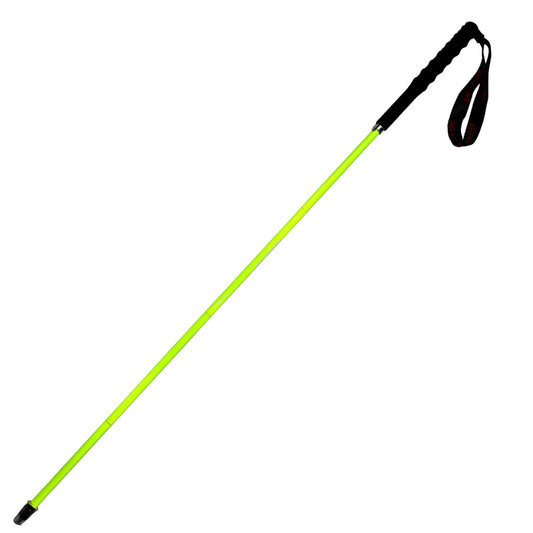 Carbon Fiber Trekking Poles - Folding Ultralight and Yellow Color