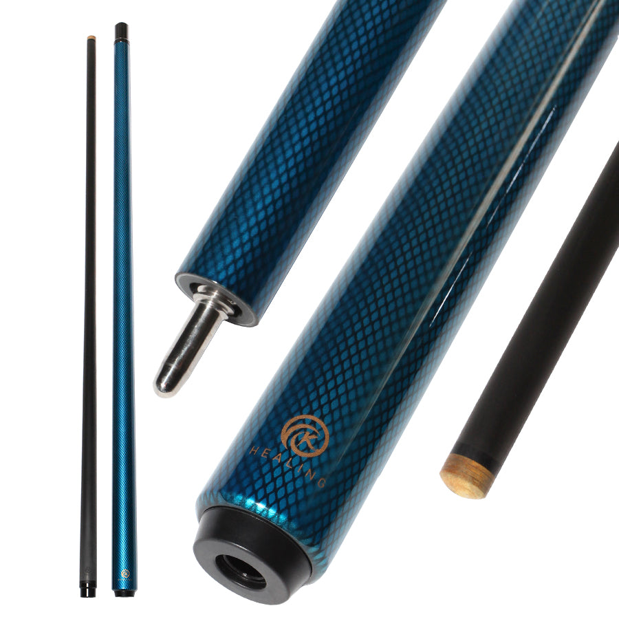 Carbon Fiber Pool Cue - 12.4mm Uniloc