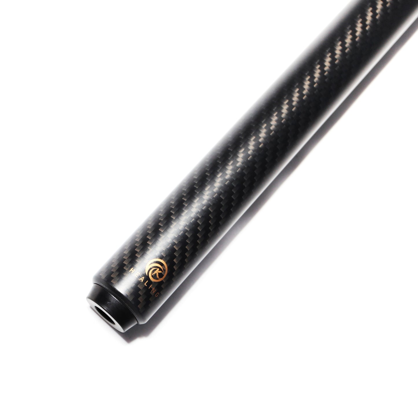Carbon Fiber Uniloc Cue Butt - Black 3K Twill Surface