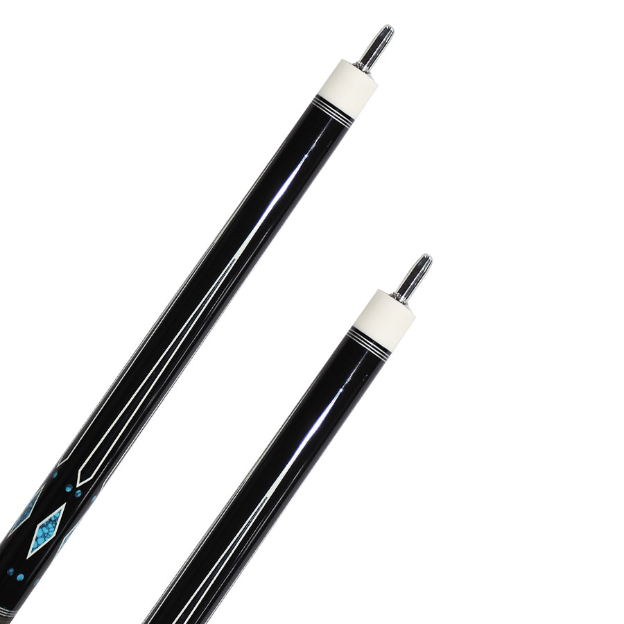 Break Cue with Carbon Shaft Wood Butt - 12.9mm Uniloc or Radial