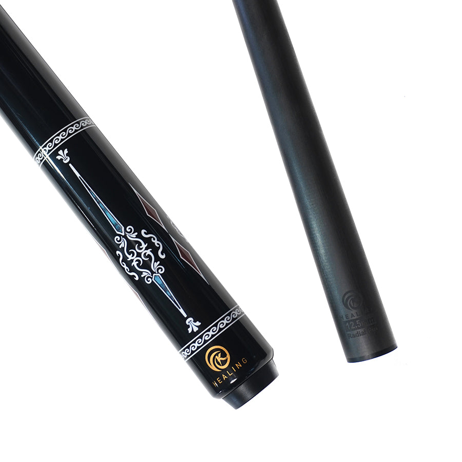 Carbon Fiber Pool Cue - 12.5mm Radial XTC Ferrule