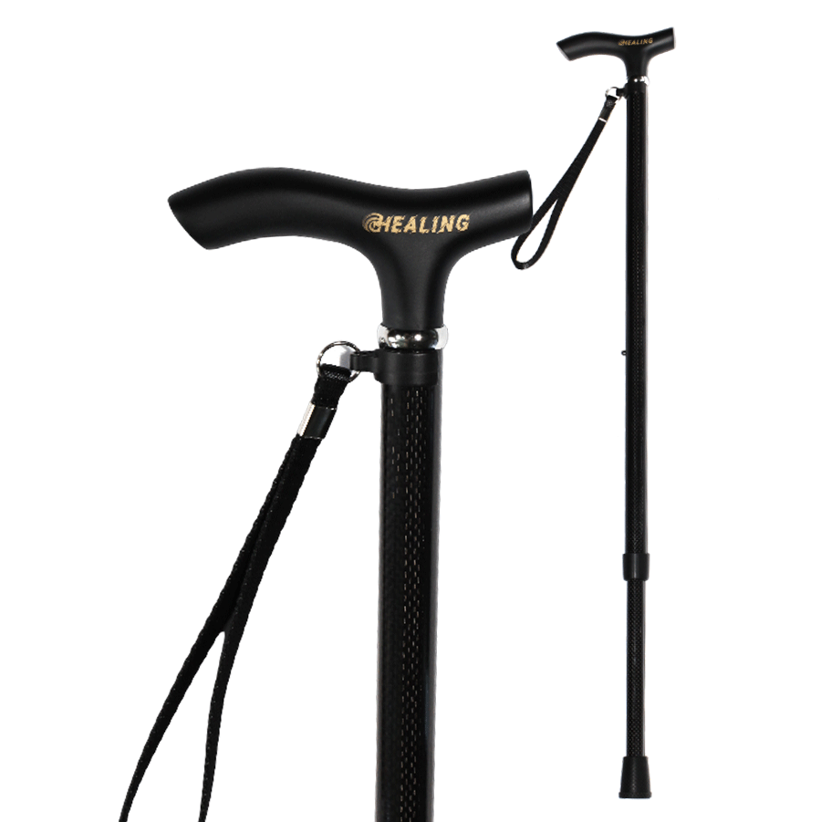 Adjustable Carbon Fiber Walking Cane - Ultralight