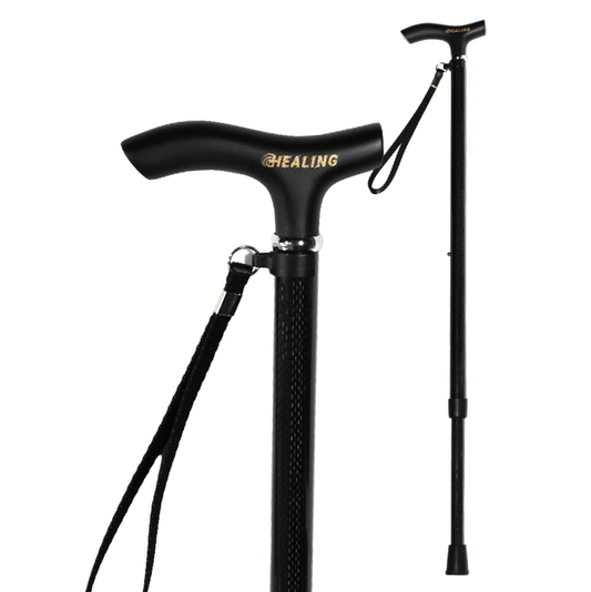 Verstellbarer Gehstock aus Kohlefaser – ultraleicht