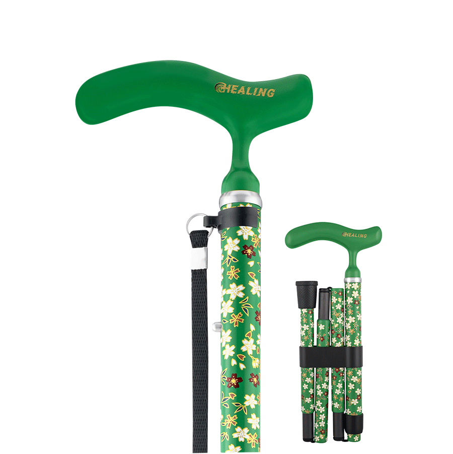 Folding Carbon Fiber Walking Cane - Adjustable and Ultralight