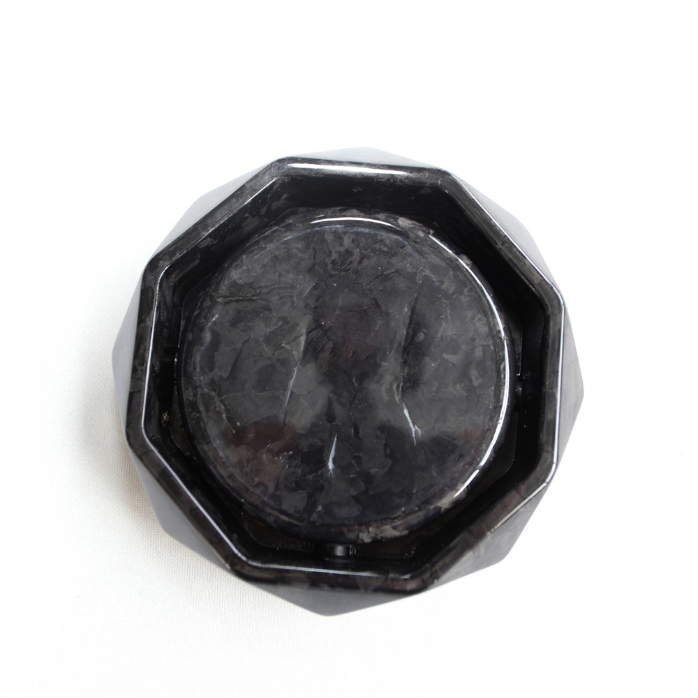 Geschmiedeter Aschenbecher aus Kohlefaser vom professionellen Hersteller