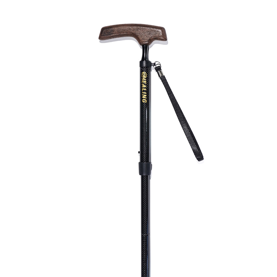 Folding Carbon Fiber Walking Cane - Adjustable and Ultralight