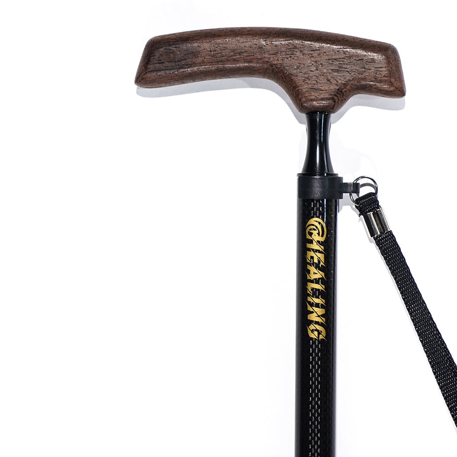 Folding Carbon Fiber Walking Cane - Adjustable and Ultralight