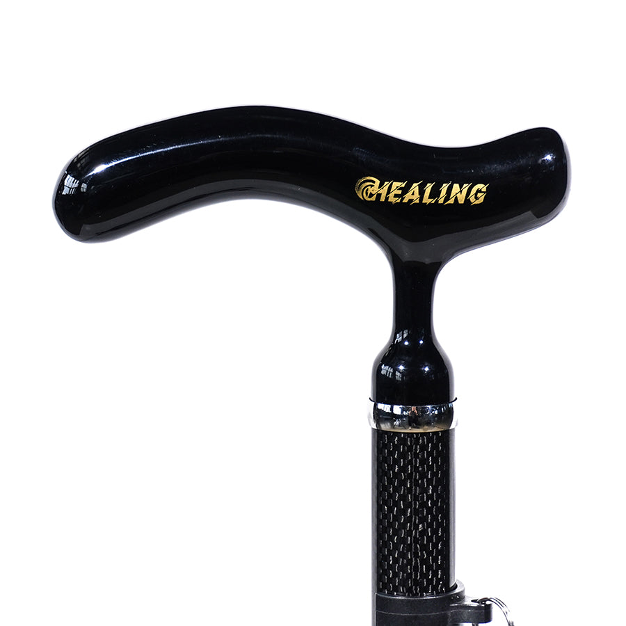 Adjustable Carbon Walking Quad Cane - Ultralight