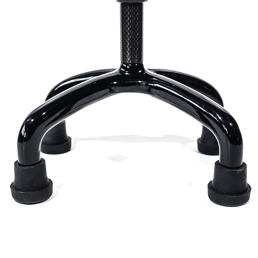 Adjustable Carbon Walking Quad Cane - Ultralight