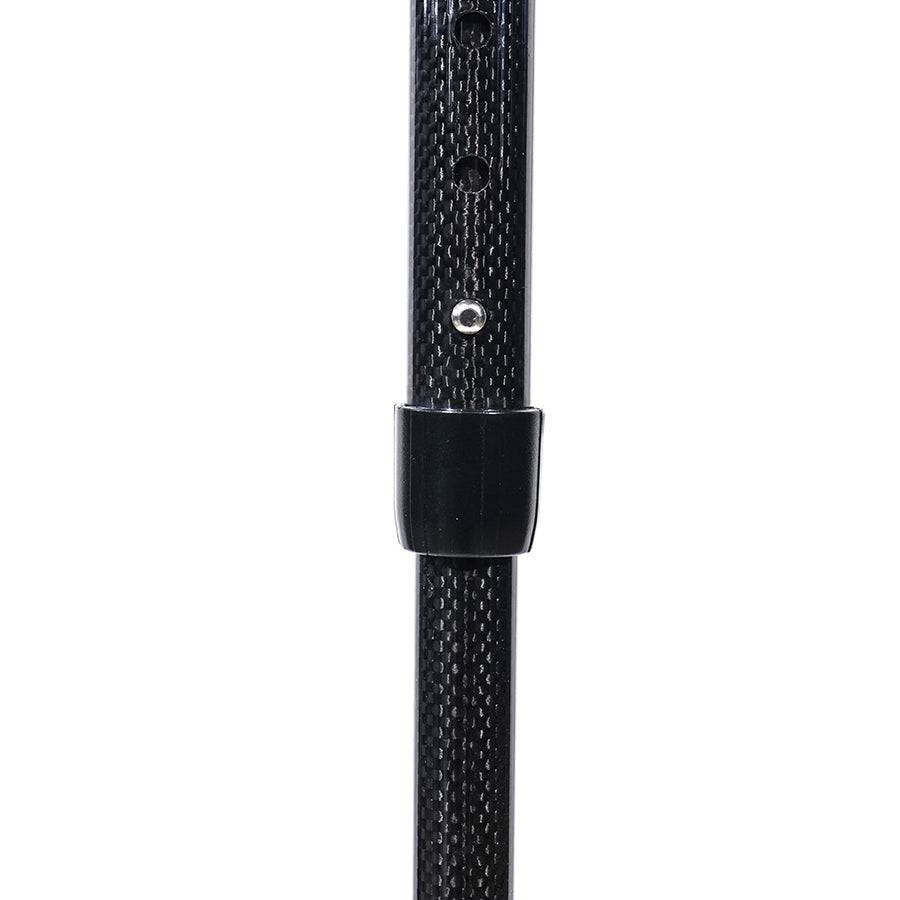 Adjustable Carbon Walking Quad Cane - Ultralight