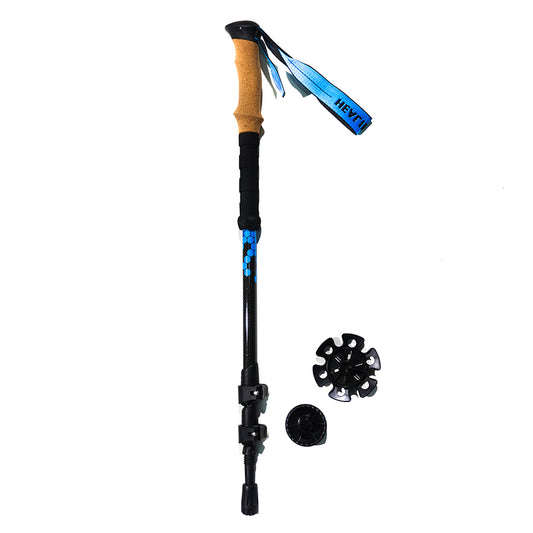 Carbon Fiber Trekking Poles - Adjustable and Collapsible
