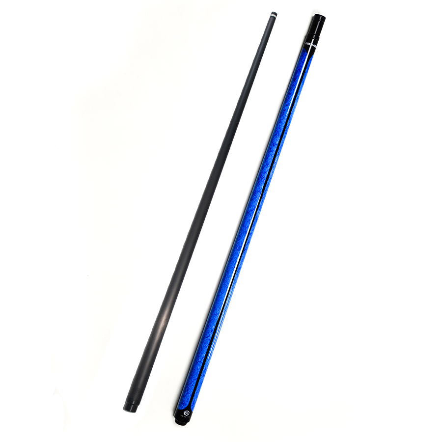 Carbon Fiber Carom Cue - 11.9mm Radial and Juma Ferrule