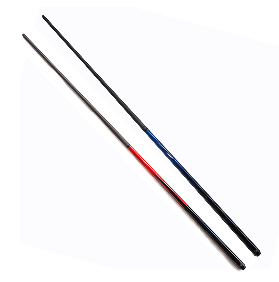 Break Cue with Carbon Shaft Wood Butt - 12.9mm Uniloc