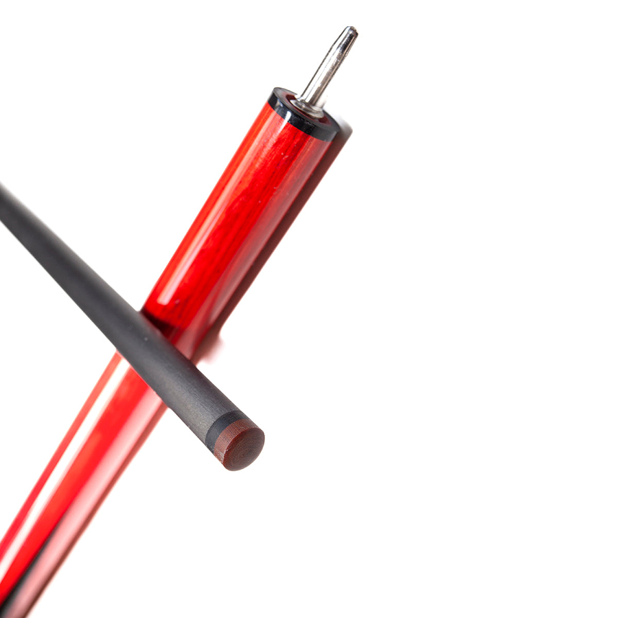 Break Cue with Carbon Shaft Wood Butt - 12.9mm Uniloc