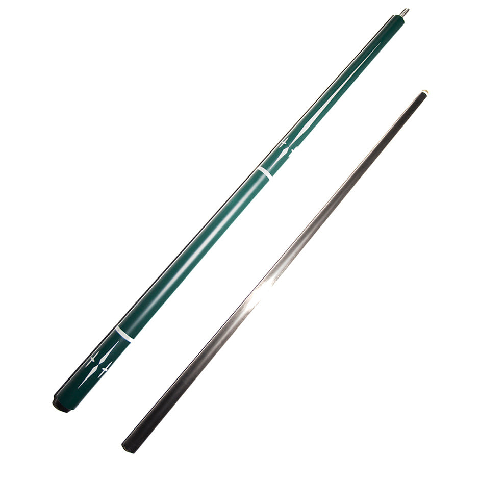 Carbon Fiber Pool Cue - 12.4mm Uni-loc Green