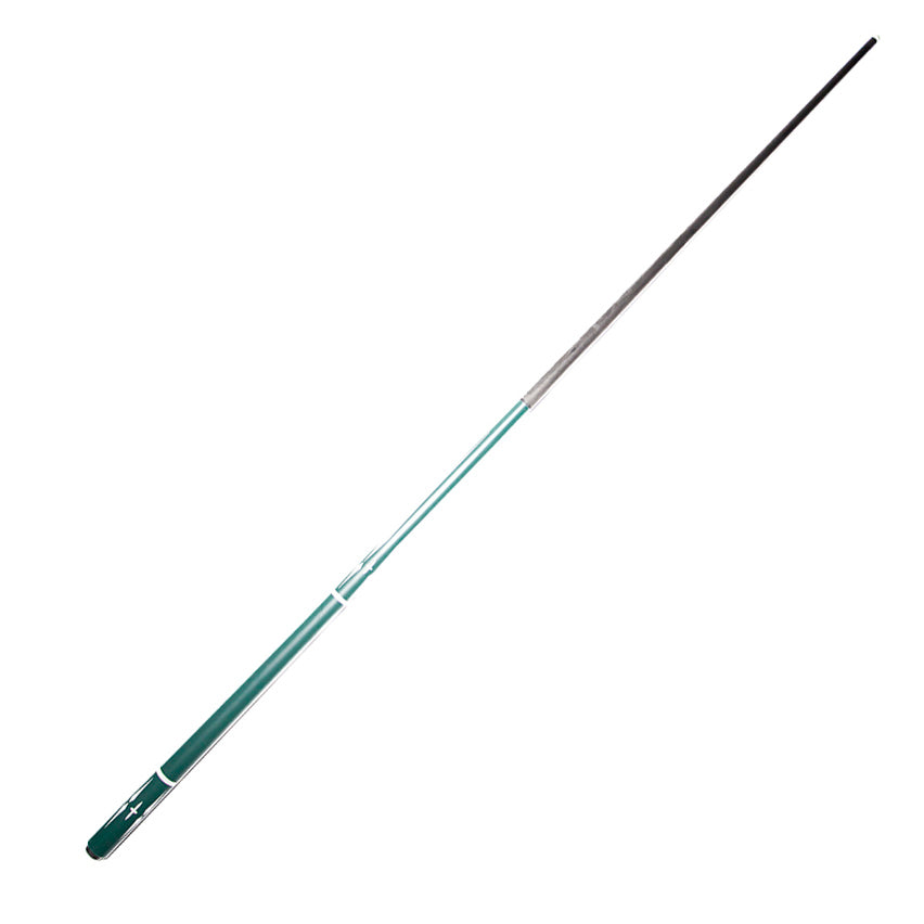 Carbon Fiber Pool Cue - 12.4mm Uni-loc Green