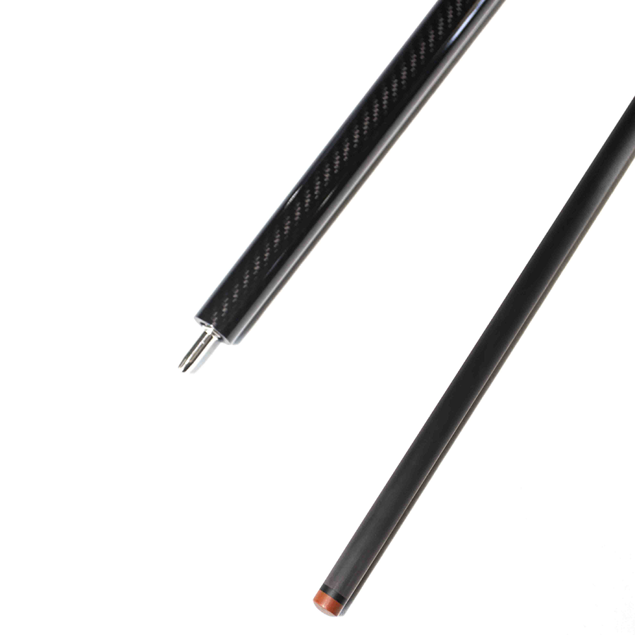 Carbon Fiber Break Jump Cue - Uniloc 12.9mm and Black 3K Twill Surface