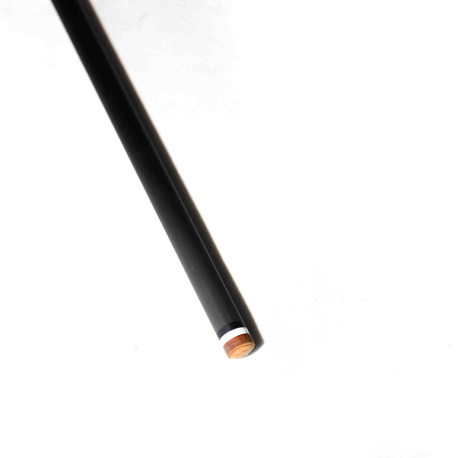Carbon Fiber Pool Cue - 12.4mm Uniloc and Black 3K Twill UD Surface