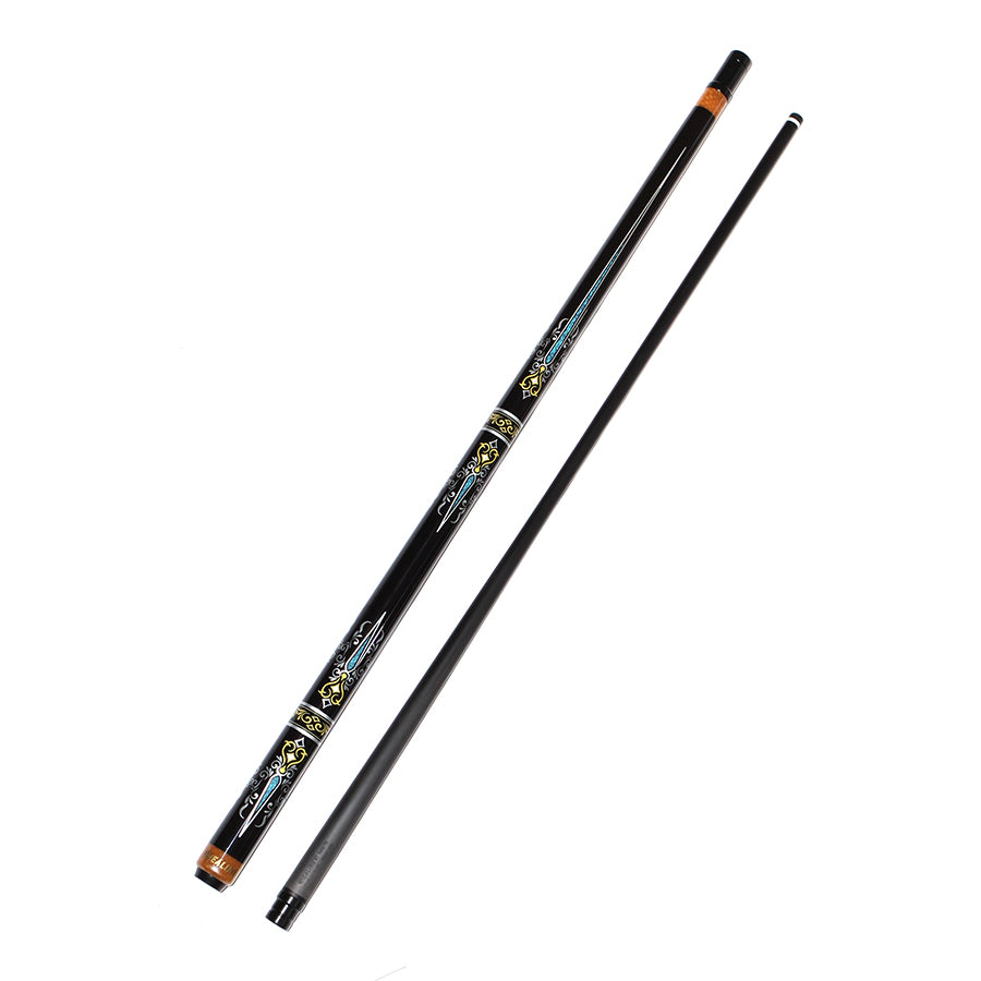 Carbon Fiber Pool Cue - 12.4mm Radial