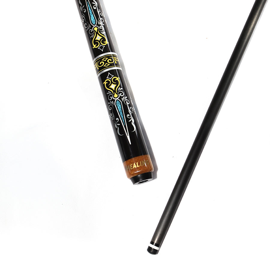 Carbon Fiber Pool Cue - 12.4mm Radial