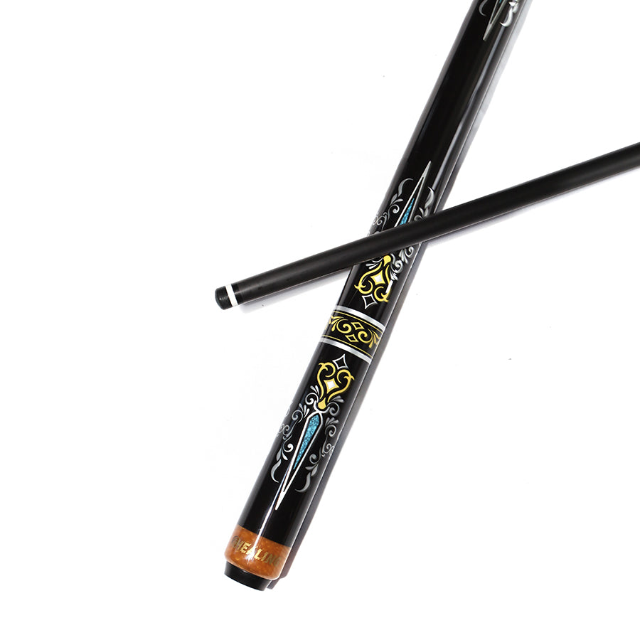 Carbon Fiber Pool Cue - 12.4mm Radial