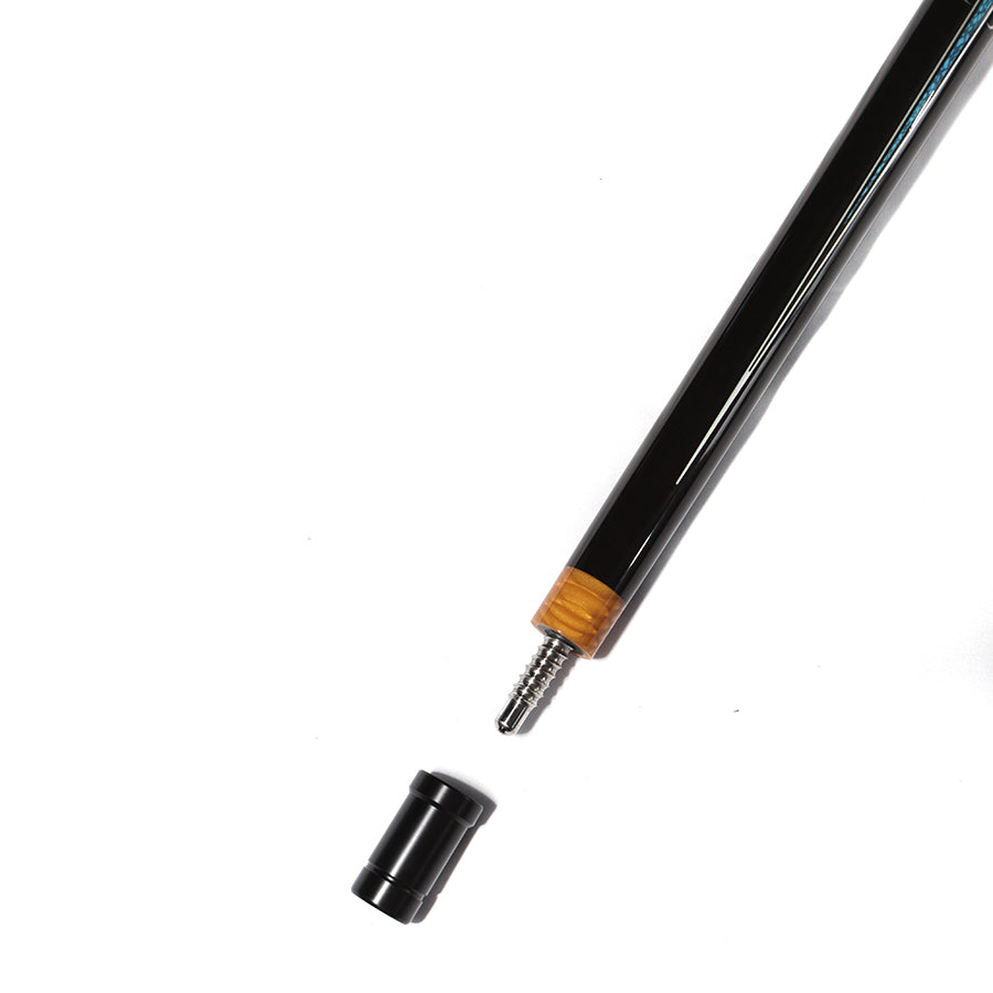 Carbon Fiber Pool Cue - 12.4mm Radial