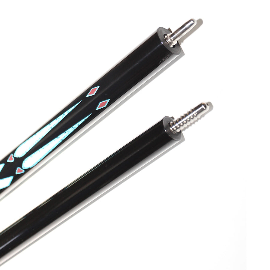 Carbon Fiber Break Jump Cue - 12.9mm Uniloc and Radial