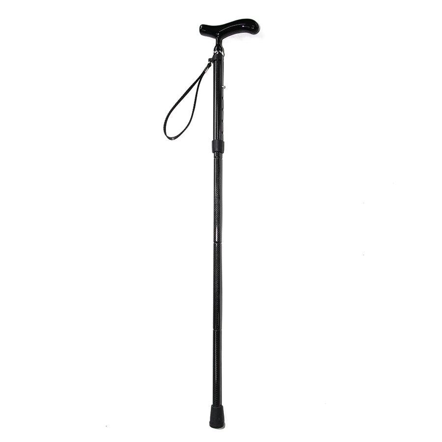 Folding Carbon Fiber Walking Cane - Adjustable and Ultralight