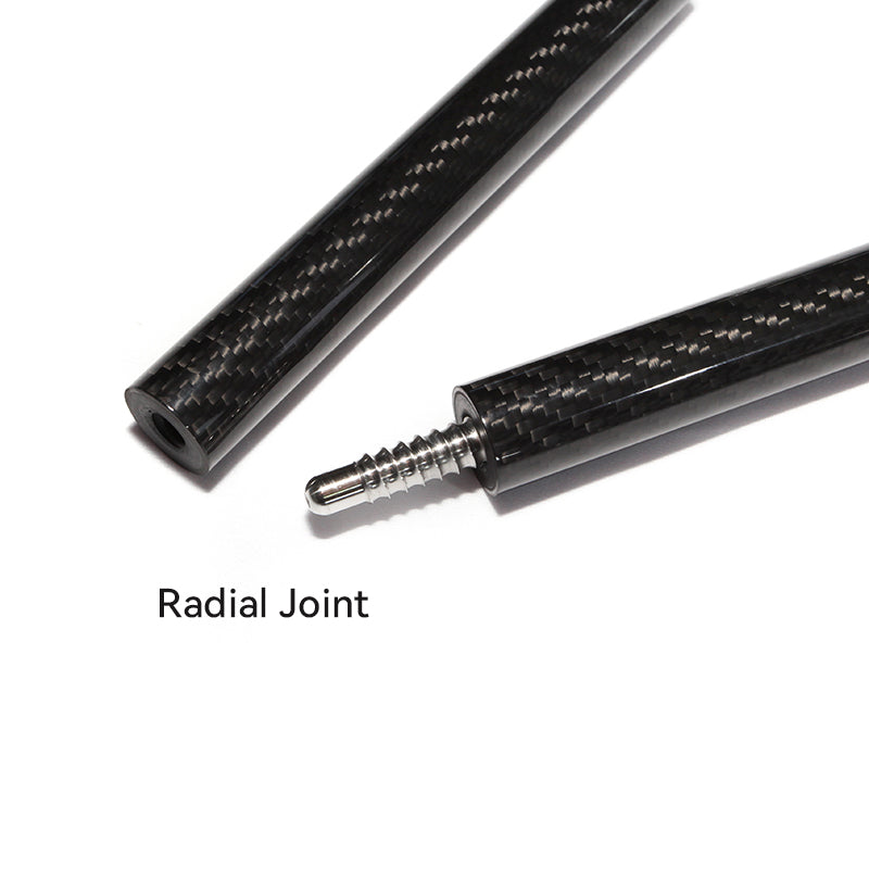 Carbon Fiber 3K Twill Extension to Connect Shaft and Butt