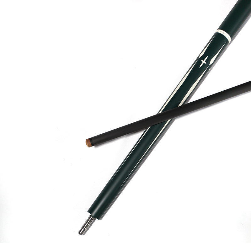 Green Carbon Fiber Pool Cue Radial - 12.4mm